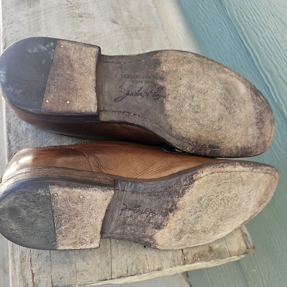 Men's Frye Phillip Oxfords In Brown Leather 84570 - Picture 11 of 13